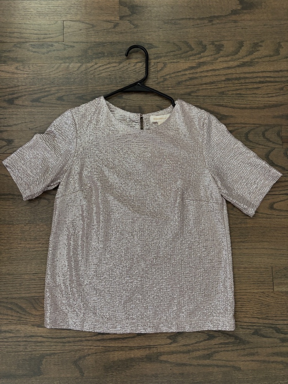 Monteau Shimmering Gold Blouse